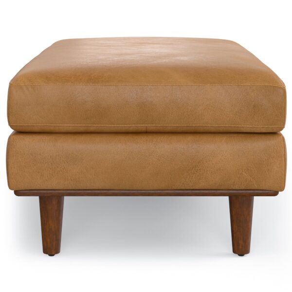 Morrison - Large Rectangular Ottoman - Sienna