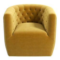 Delaney - Swivel Chair - Gold