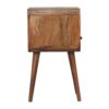 Mini Curve Open Nightstand - Oak - Image 8
