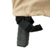 Shield - Patio Outdoor Club Chair Cover Set, Durable Weather Resistant Fabric - Beige - Image 13