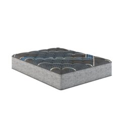Comfort Care - 14" King Size Hybrid Mattress, Medium Comfort - Gray / Blue
