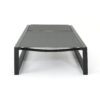 Chaise Lounge With 5 Reclining Positions, Outdoor Patio Lounge Chairs - Black / Gray - Image 7