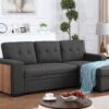 3 Piece Upholstered Sectional - Dark Gray - Image 20