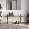 Berkeley - Small Entryway Bench - Natural - Image 8