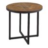 Faro - Round End Table - Brown - Image 2