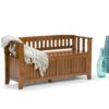 Acadian - Entryway Storage Bench - Light Avalon Brown - Image 8