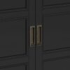 Burlington - Low Storage Cabinet - Black - Image 4