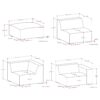 Rex - Left Sectional Sofa And Ottoman - Sienna - Image 19