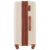 2 Piece Luggage Set With Bags Expanable Spinner Wheels ABS Lightweight Suitcase With Tsa Lock 20" / 24" - Khaki / Brown - Image 18