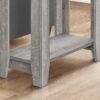 Accent Table, Side Contemporary Stylish - Gray - Image 2