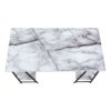 Computer Desk For Home Office, Laptop, Storage Shelves, Contemporary Versatile Placement - White - Image 3