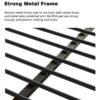 Adam - Twin Over Full Metal Bunk Bed - Black - Image 17