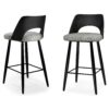 Callie - Counter Height Stool (Set of 2) - Gray - Image 4