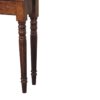 Turned Legs 1 Drawer Console - Brown - Image 9