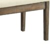 Claudia - Bench - Beige / Salvage Brown - Image 2
