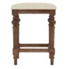 Ludin - Console Table With 3 Stools - Brown - Image 3