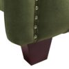 Marcella - King Upholstered Shelter Headboard Bed Set - Olive Green - Image 5