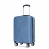 2 Piece Luggage Sets Lightweight Suitcase, Spinner Wheels, (20/14) - Blue - Image 11