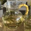 Palm Tree Design 3 Quarts Unbreakable Plastic Water Pitcher With Lid And Spout, Bpa Free - Clear - Image 6