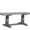 Leventis - Dining Table - Weathered Gray - Image 2