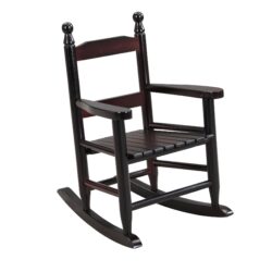 Style Children's Rocking Chair For Indoor Or Outdoor - Espresso
