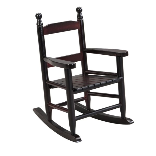 Style Children's Rocking Chair For Indoor Or Outdoor - Espresso