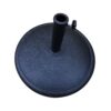 42 Pound Round Resin Umbrella Base - Black - Image 4