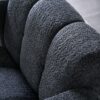 31.10" Boucle Upholstered Accent Chair - Dark Gray - Image 12