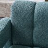 31.10" Wide Boucle Upholstered Accent Chair - Green - Image 12
