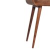 Mini Dressing Table With Foldable Mirror - Caramel - Image 8