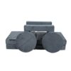 14 Pieces Kids Sofa Modular Play Couch Child Sectional Sofa To Boost Creativity Boys And Girls Diy Creating Playroom Couch Furniture For Toddlers Convertible Foam And Floor Cushion - Gray - Image 19