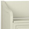 Connaught - Entryway Storage Bench - Antique White - Image 4