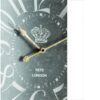 Large Vintage Rectangular Wall Clock With Numerals, Home Decor Accent Clock - White / Black - Image 3