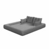 Human Dog Bed, Lazy Sofa Couch, Multifunctional Foldable Sofa Bed, 3 In 1 Teddy Fabric Sleeper Sofa Bed For Living Room Guest Bed, Playroom - Gray - Image 19