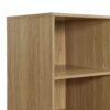 Doorless Storage Wardrobe For Dedroom With Shelves And 3 Drawers - Nature - Image 7
