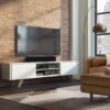 Lowry - TV Media Stand - White - Image 11