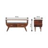 Agra - Media Unit - Brown - Image 11