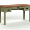 Vineyard - Writing Desk - Sage Green And Fruitwood - Image 2