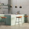 Dafney - Bar Stool (Set of 2) - Camel Brown - Image 9