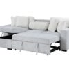 Ford - Reversible Pull Out Sofa Bed - Light Gray - Image 4