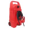 15 Gallon / 57 L Gas Caddy With Wheels Fuel Transfer Tank Gasoline Diesel Can Fuel Storage Tank For Automobiles ATV Car Mowers Tractors Boat Motorcycle - Red - Image 6