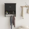 Bathroom Cabinet - Black - Image 4