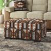 Fangio - Storage Ottoman - Brown - Image 6
