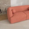 Anna - French Boucle Sofa - Pink - Image 7