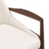 Accent Chair, Mid-Century Modern Armchair (Set of 2) With Solid Wood Frame, Reading Leisure Chair With High Back For Living Room - Beige - Image 8