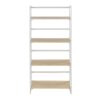 Dakota - Contemporary Bookcase - White / Natural - Image 5