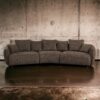 Bash - Anthology Boucle Sofa With Pillows - Brown - Image 7