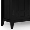 Bedford - Sideboard Buffet And Wine Rack - Black - Image 9