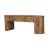 Soba - Straight Media Unit - Oak - Image 3