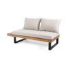 Sebastian - 2 Seater Sofa Left Side - Beige - Image 3